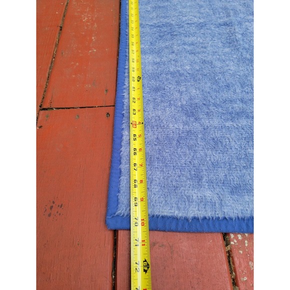 Vintage Biederlack Blanket Bald Eagle Bird Reversible 58” x 70” Blue Black Gray - Picture 4 of 5